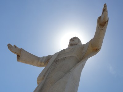 Jesus-Statue in Artenara