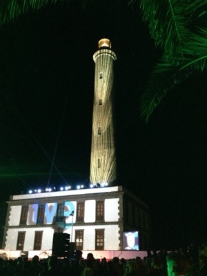 Er ist wohl eines der Wahrzeichen Gran Canarias: Der Faro in Maspalomas.