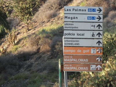 Immer mehr Straßenränder im Süden von GC sind wieder sauber und von Müll befreit.