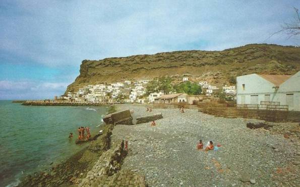 Playa de Mogan Ende der 1960er Jahre.