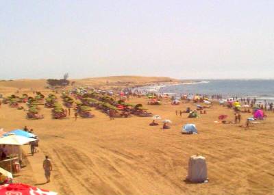 Maspalomas heute Mittag am Strand...